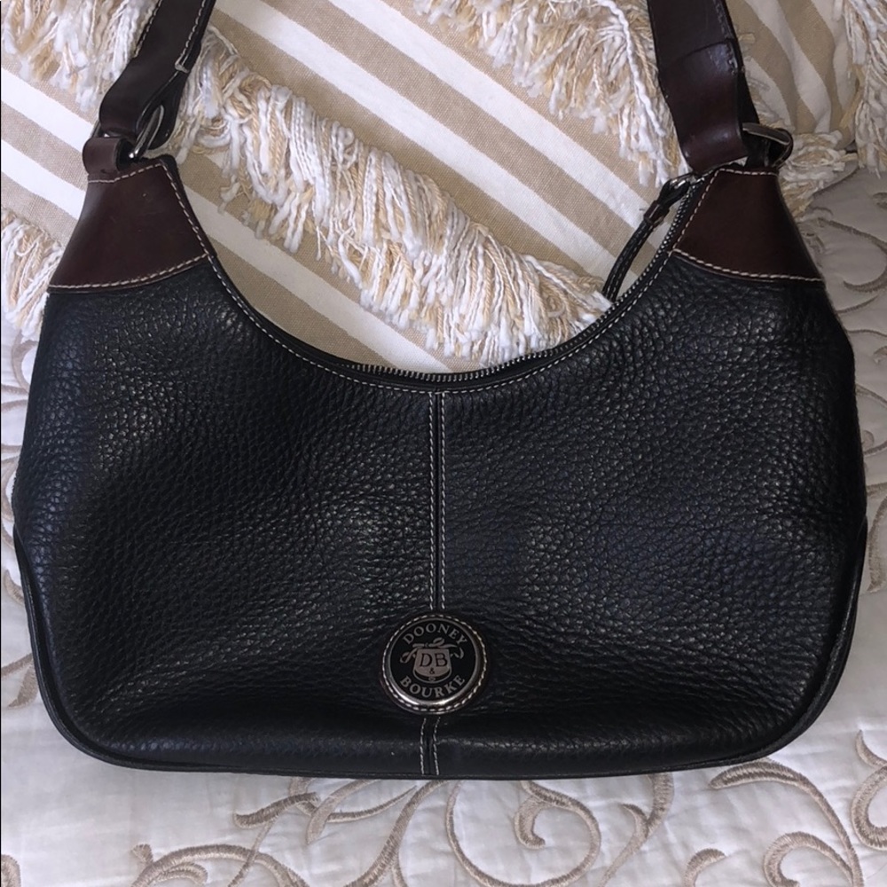 Dooney & Bourke Pebbled Leather Satchel bag